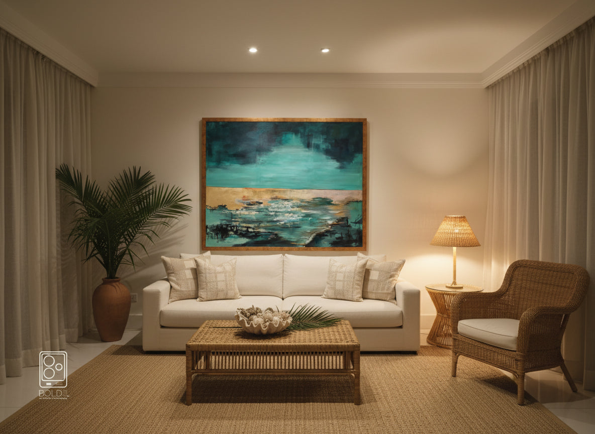 Blue and Golden ocean